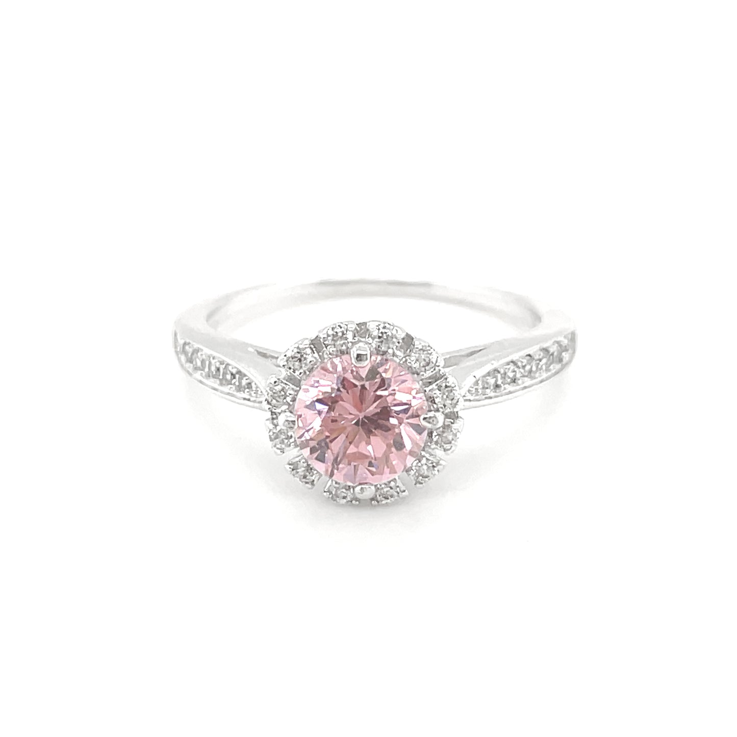 BMR21561PK - Oval Cut Halo - Engagemet Ring