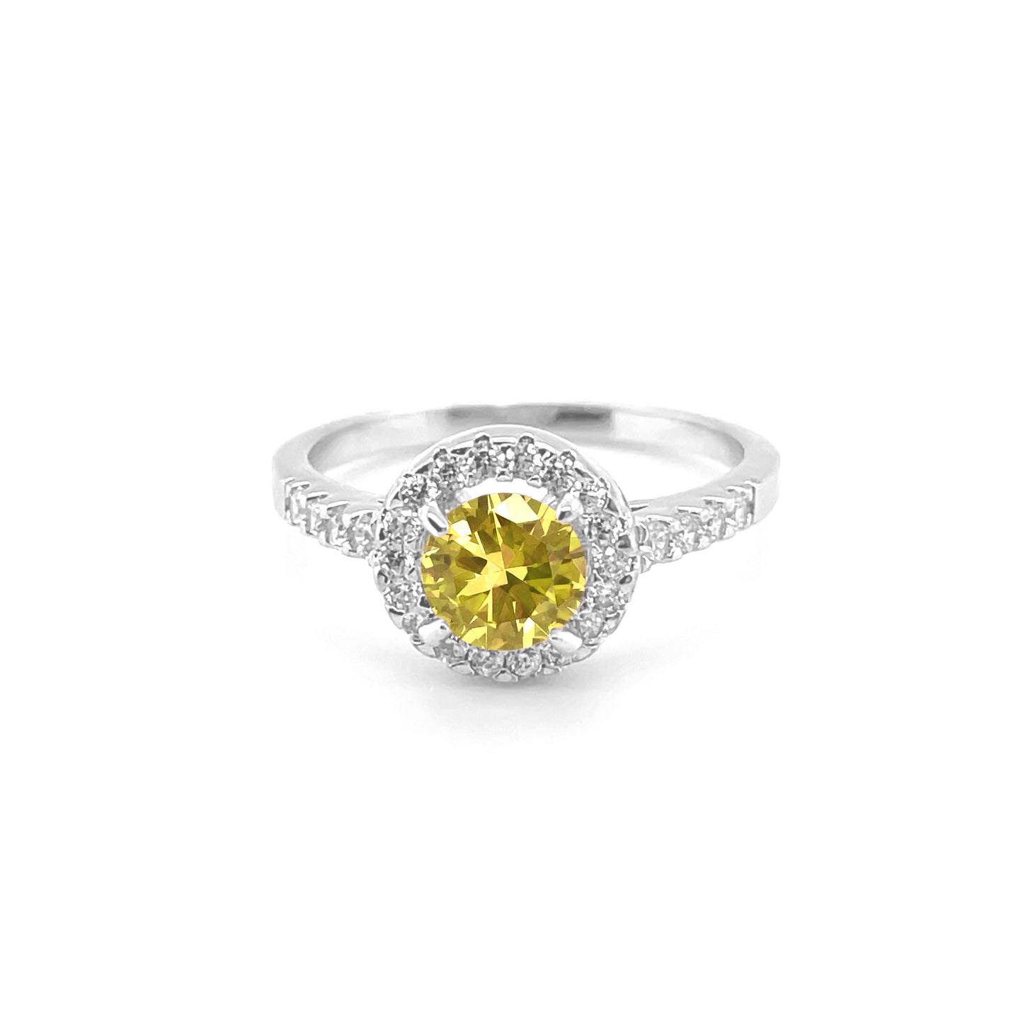 BMR23457 - Round Cut Halo - Engagemet Ring