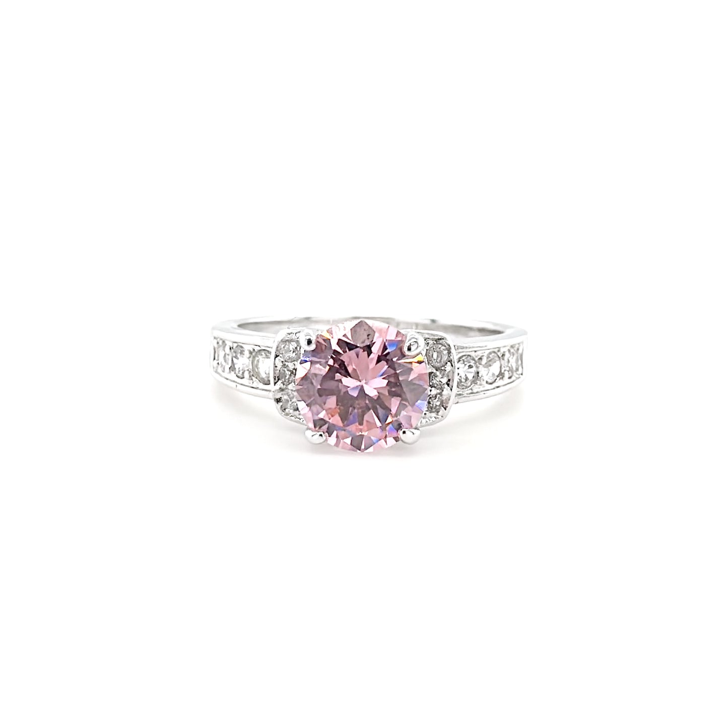 BMR24707 - Round Cut Solitaire Stone - Engagemet Ring