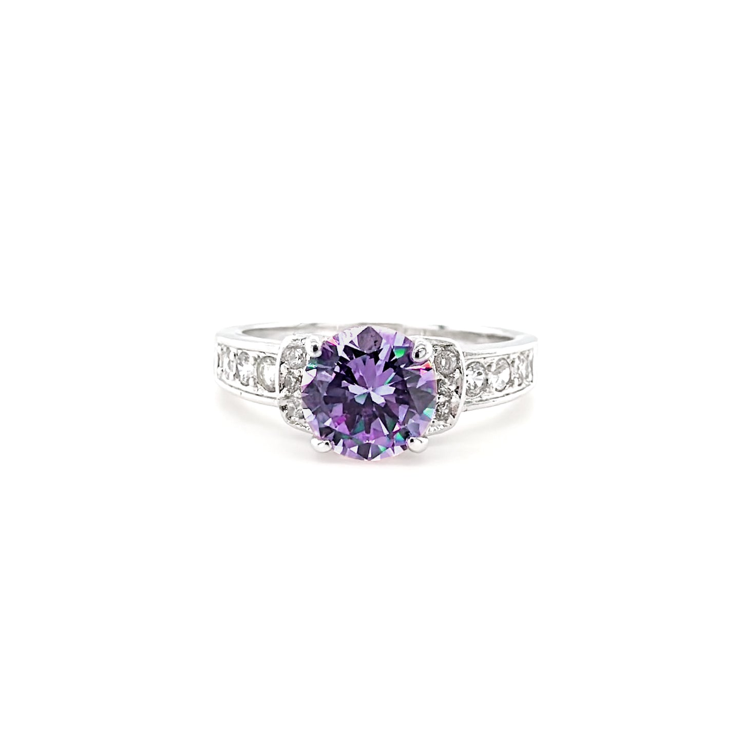 BMR24707 - Round Cut Solitaire Stone - Engagemet Ring