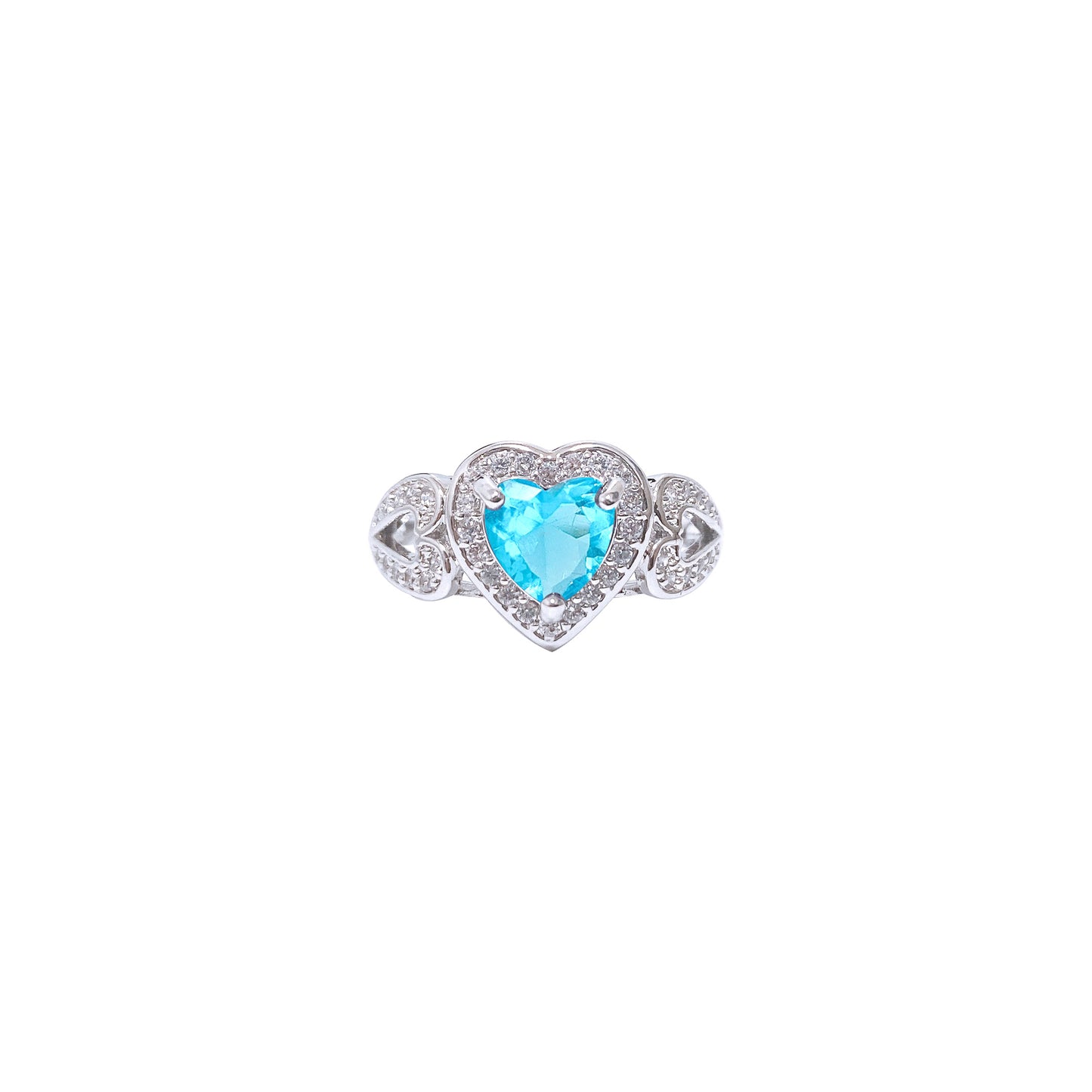 BMR40097 - Heart Halo - Engagemet Ring