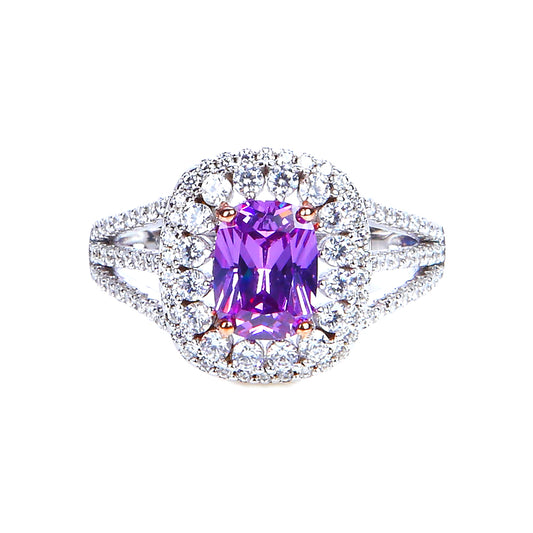 SMR88202PR - Versailles Collection S925 - Silver Ring