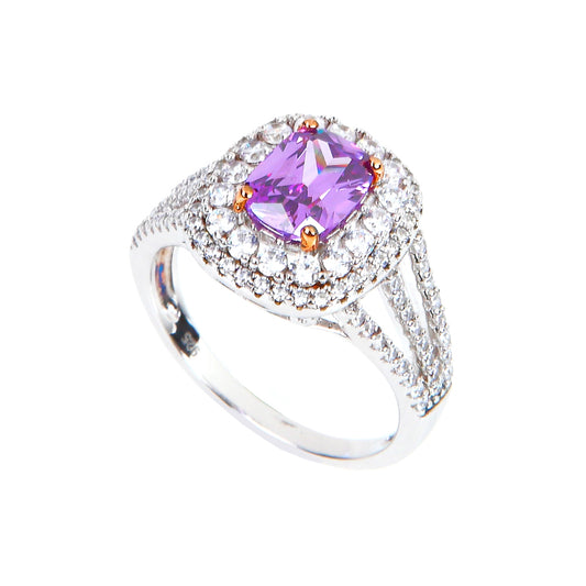 SMR88202PR - Versailles Collection S925 - Silver Ring