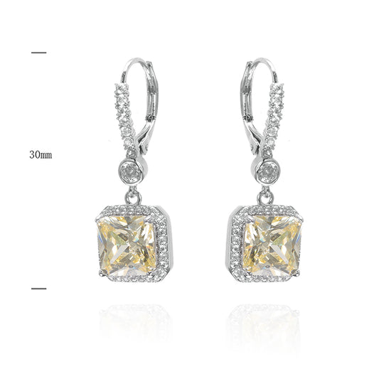 SME539391 - S925 Silver Earrings - Hoop Earring