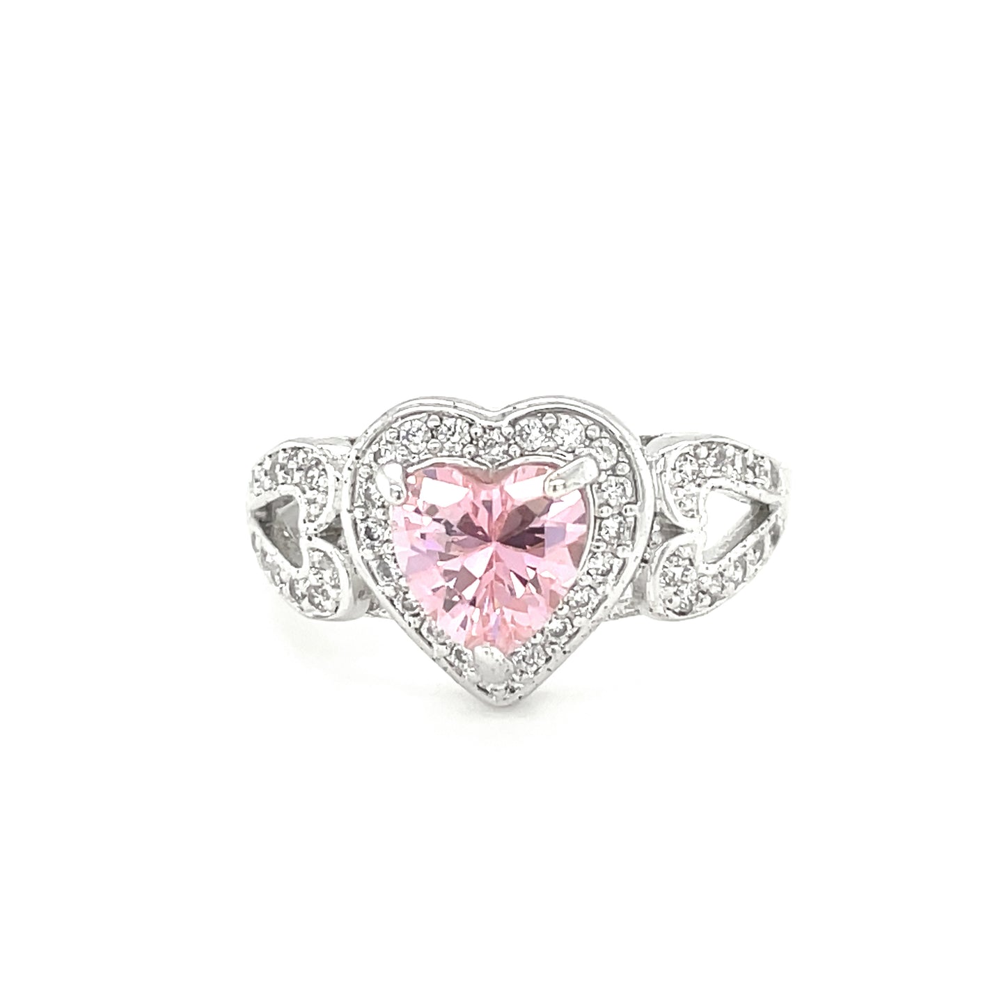 BMR40097 - Heart Halo - Engagemet Ring