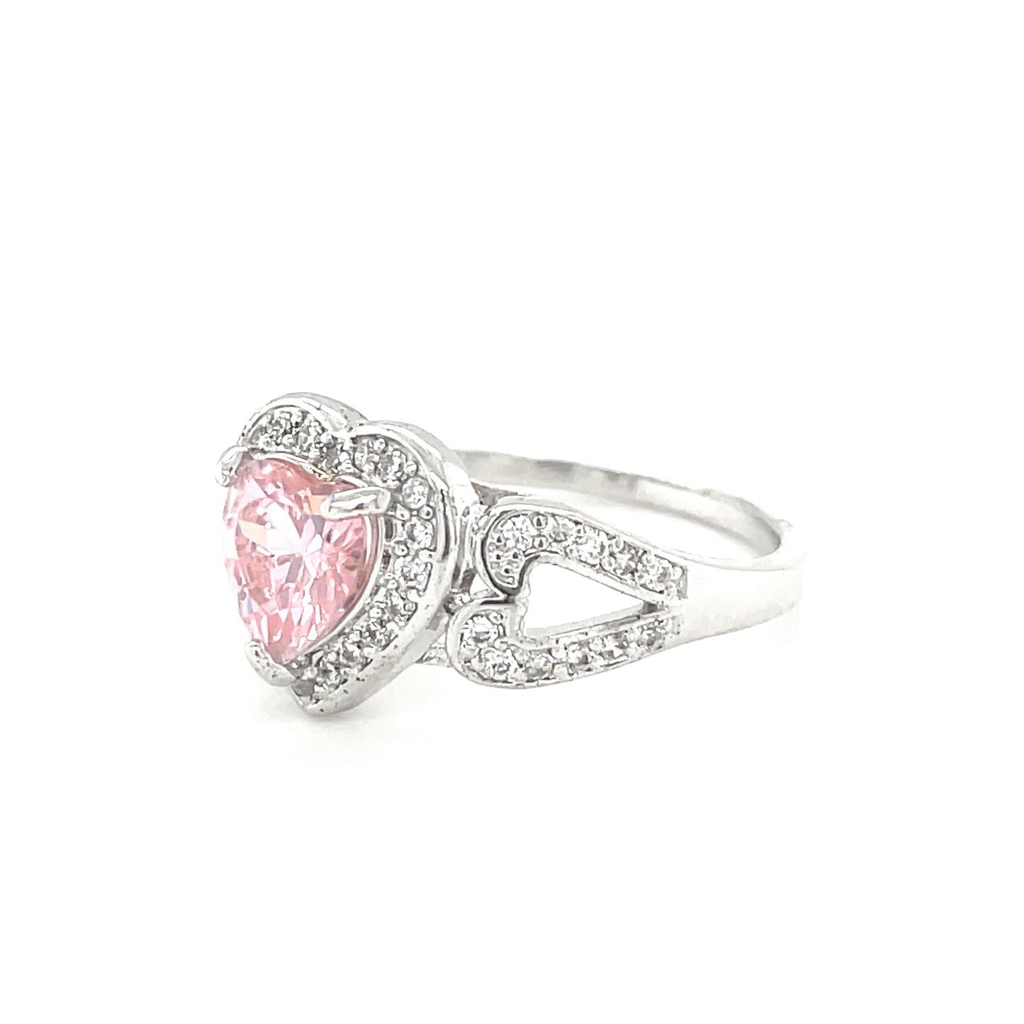 BMR40097 - Heart Halo - Engagemet Ring