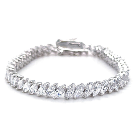 BMB5210 - Marguise Cut Bracelet - Bracelet