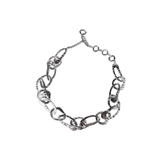 BMN60032 - Urban Safari Hammered - Statement Necklace