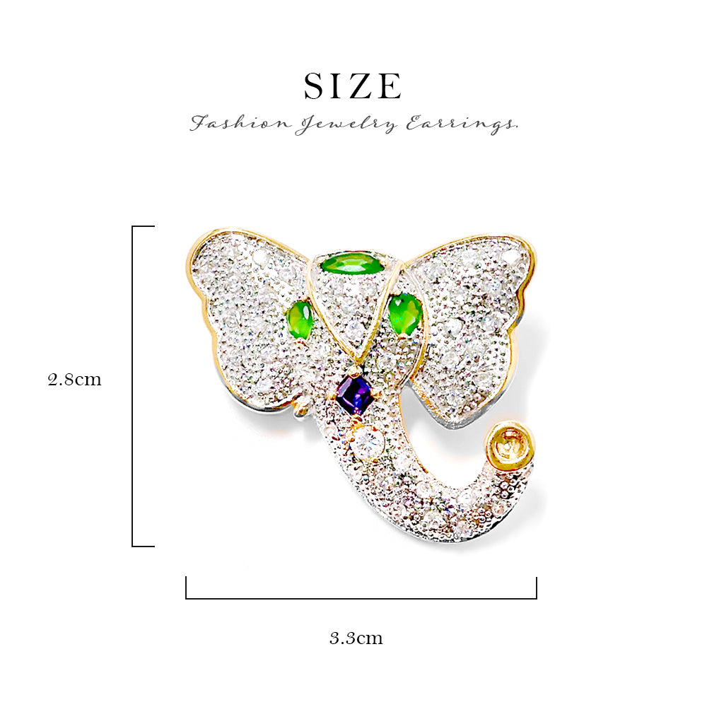 BMC60033 - Elephane - Brooch