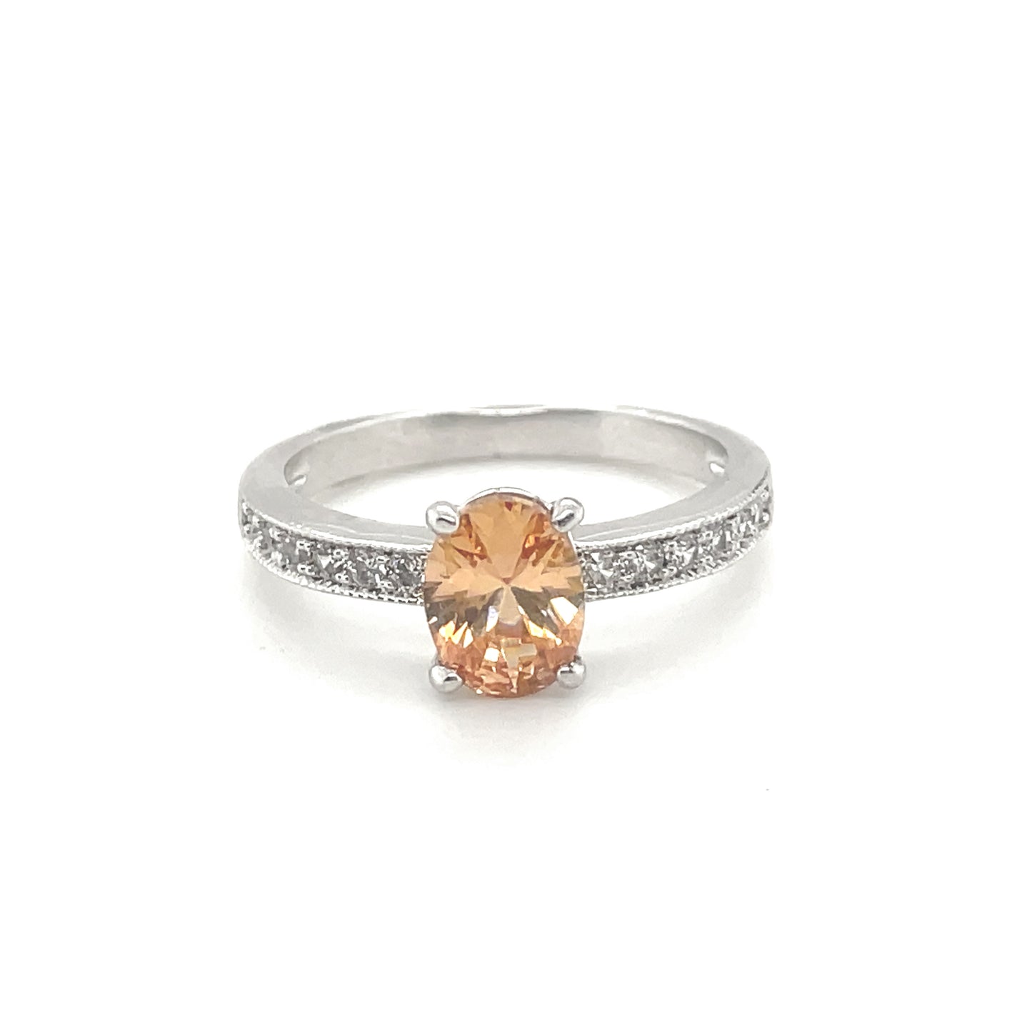 BMR60109 - Round Cut 3 in 1 Solitaire Stone - Engagemet Ring