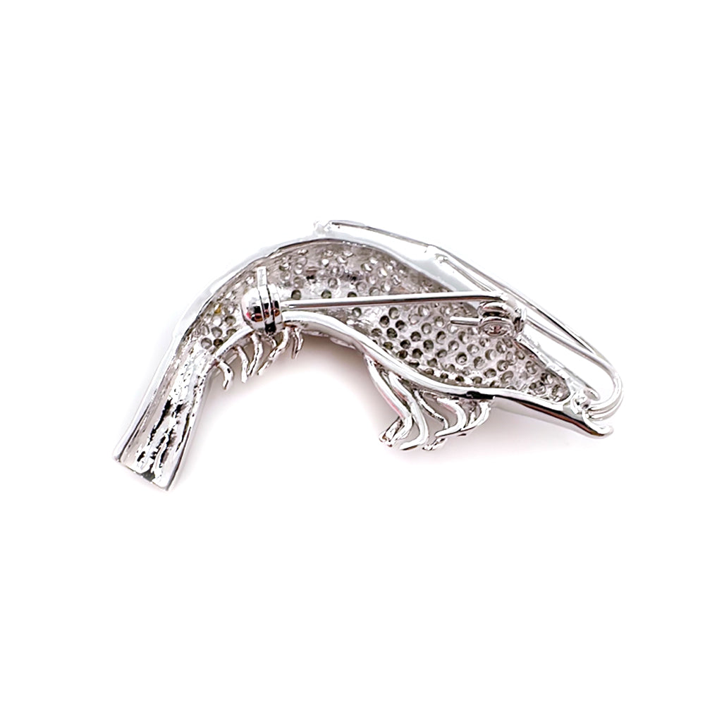 BMC80011 - Shrimp - Brooch