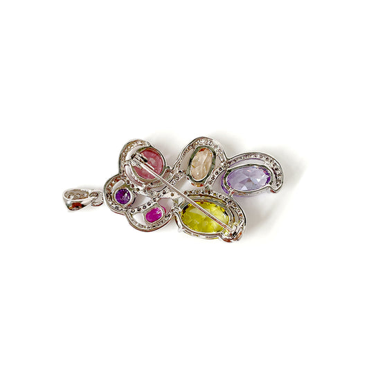 BMC80105 - 七彩樹葉 - 胸針