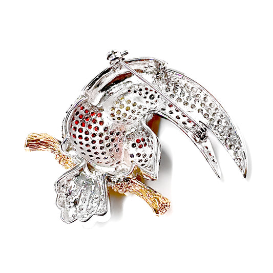 BMC80109 - 彩色巨嘴鳥 - 胸針