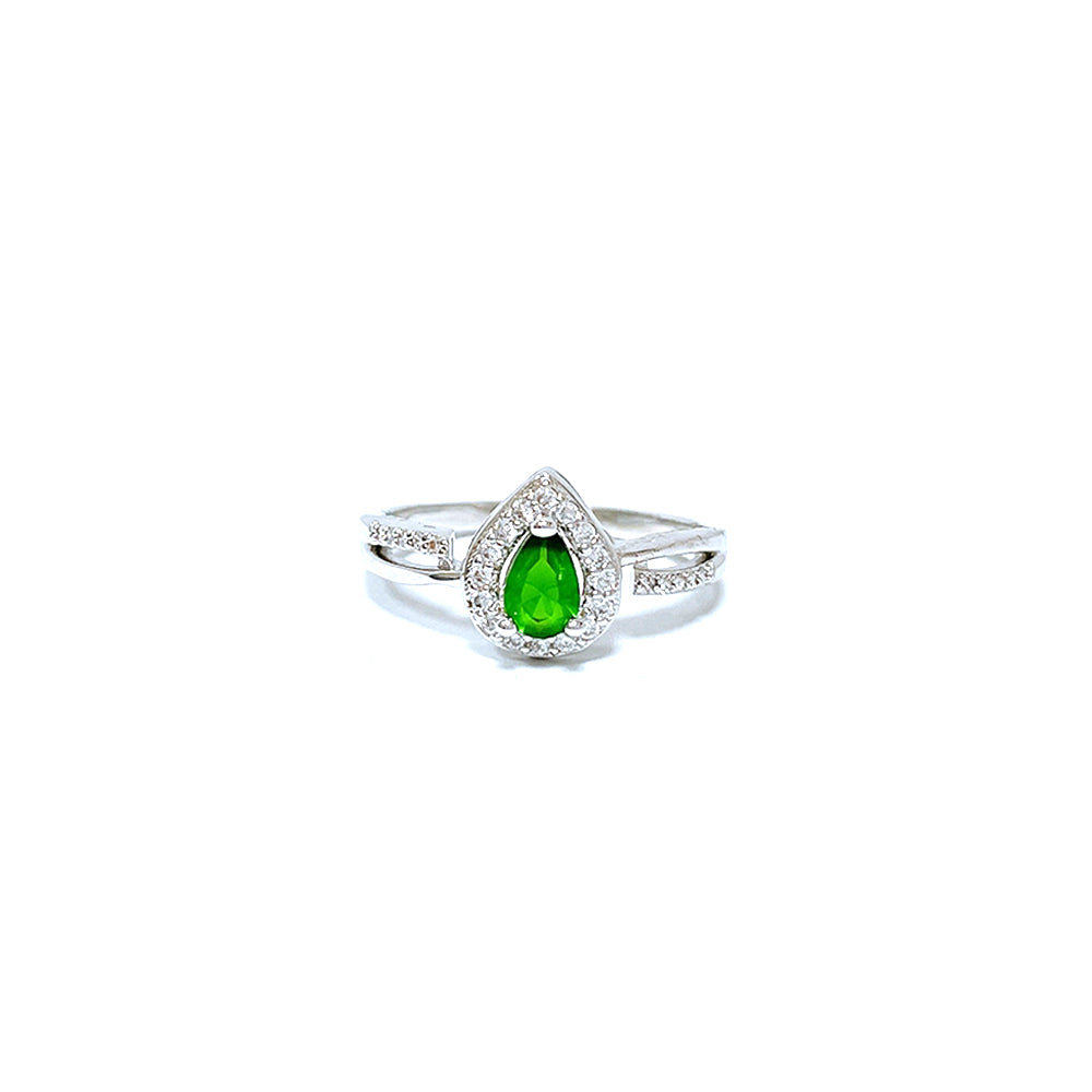 BMR84722GR - Pear Shape Halo - Engagemet Ring