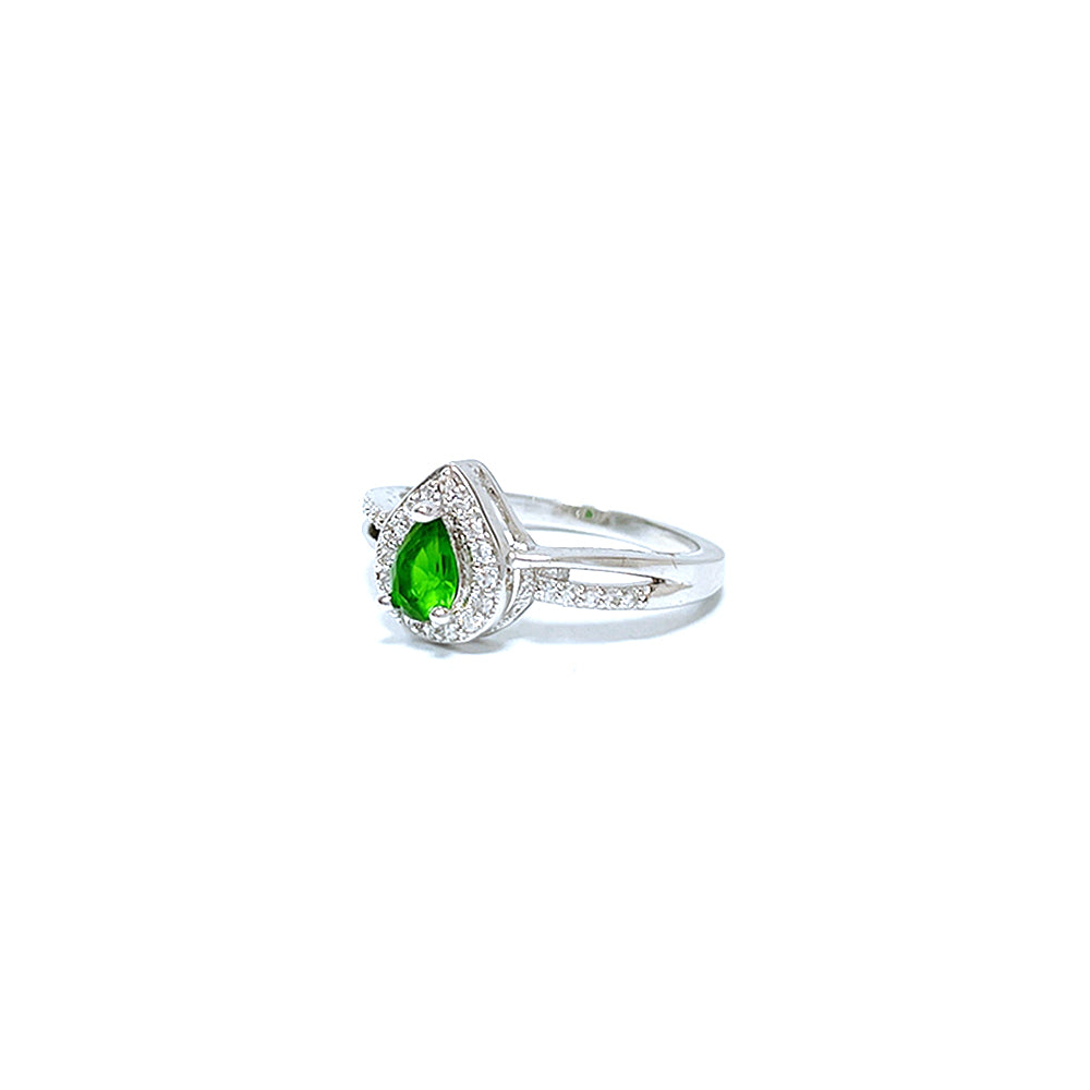 BMR84722GR - Pear Shape Halo - Engagemet Ring
