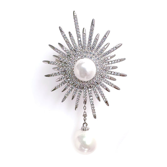 BMC80105 - カラフルリーフ - ブローチ