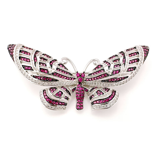 BMC88150 - Flowing Butterfly - Brooch
