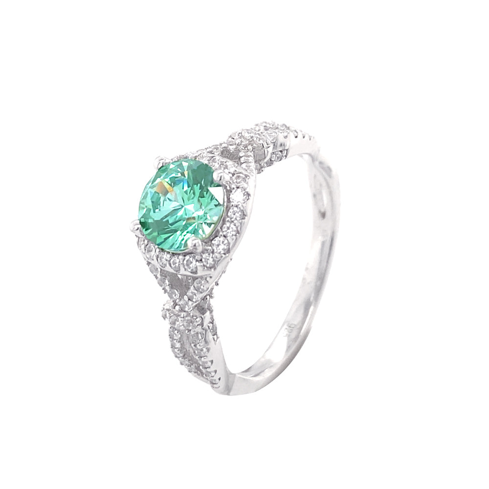 SMR-SW88159 - The Court of Versailles-Elegant Series S925 - Silver Ring