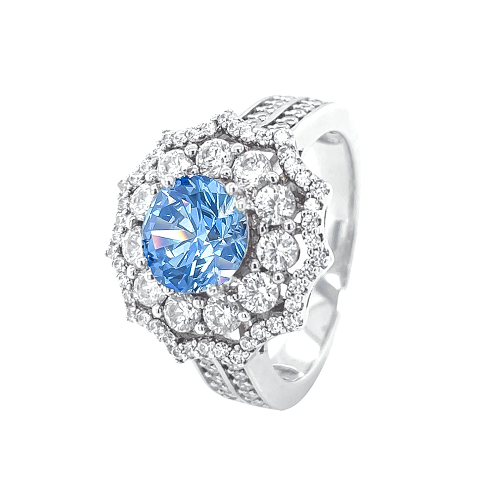 SMR-SW88162 - Versailles Court-Meiya Series S925 - Silver Ring