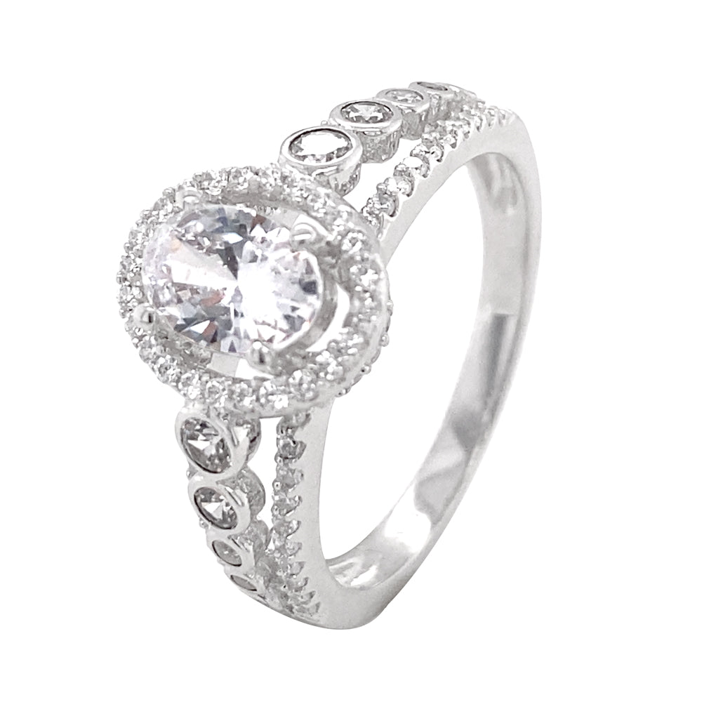 SMR-SW88163 - The Court of Versailles - Flawless Collection S925 - Silver Ring