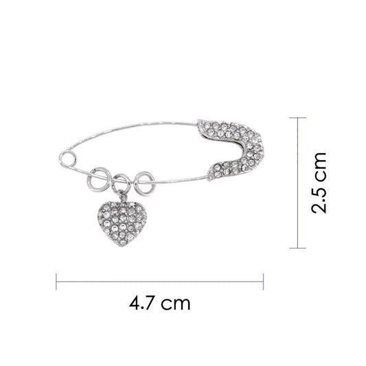BMC60105 - Pendant Heart - Brooch