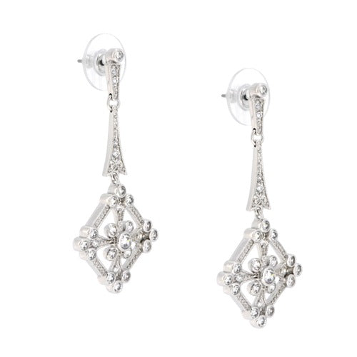 BME60686 -Art Deco Dangle Earrings - Pendant Earrings