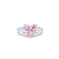 BMR33755 - Heart Solitaire Stone - Engagemet Ring