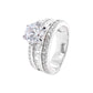 BMR53042WH - Round Cut Solitaire Stone - Engagemet Ring