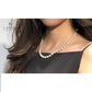 BMN60292 - Shell Pearl Necklace - Statement Necklace