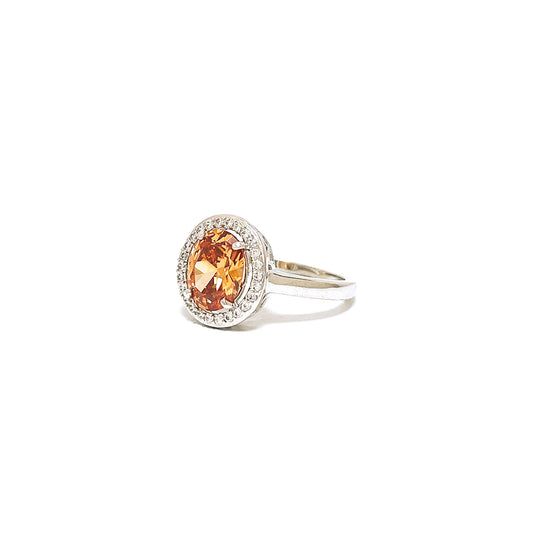 BMR23883CP - Oval Cut Halo - Engagemet Ring