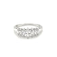BMR24779WH - Seven Across Marquise Cut  - Engagemet Ring