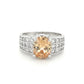 BMR25273CP - Oval Cut Solitaire Stone - Engagemet Ring