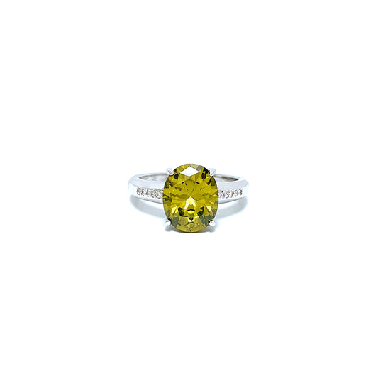 BMR25274OL - 橢圓形切割單石 - 訂婚戒指