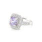 BMR41006CB - Cushion Cut Deluxe Double Halo - Engagemet Ring