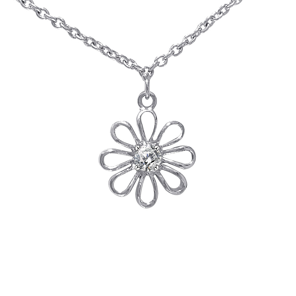 BMA69003 - Solitaire Flower - Anklet