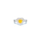 BMR75051YL - 心形光環 - 訂婚戒指