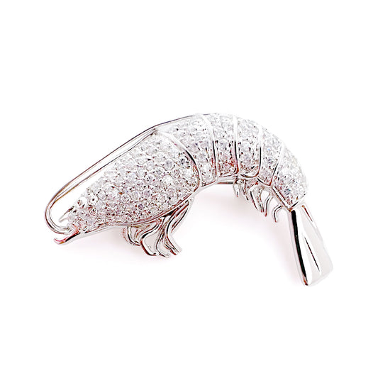 BMC80011 - Shrimp - Brooch