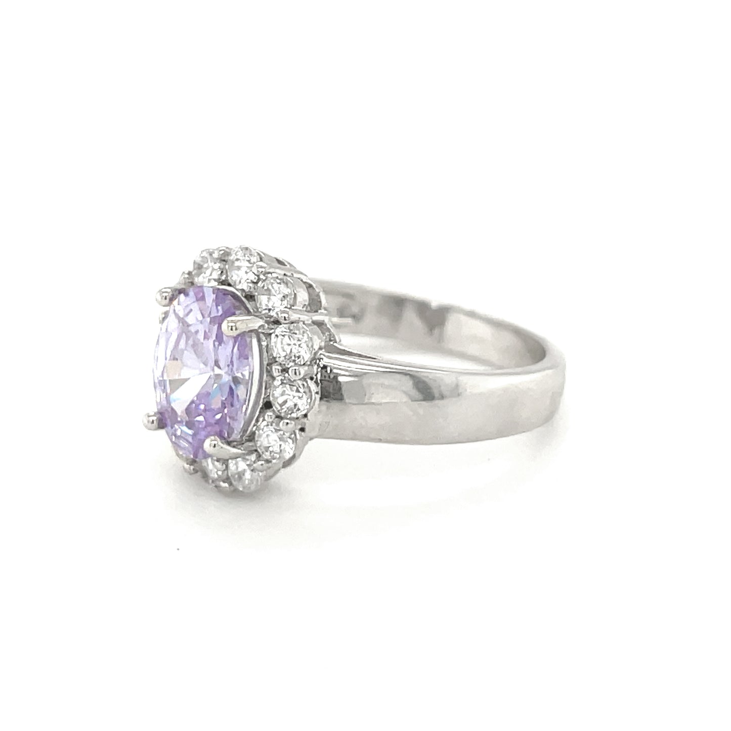 BMR80117CB - Oval Cut Halo - Engagemet Ring