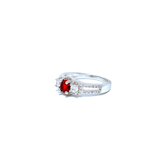 BMR84618RC - 圓形切割光環 - 訂婚戒指