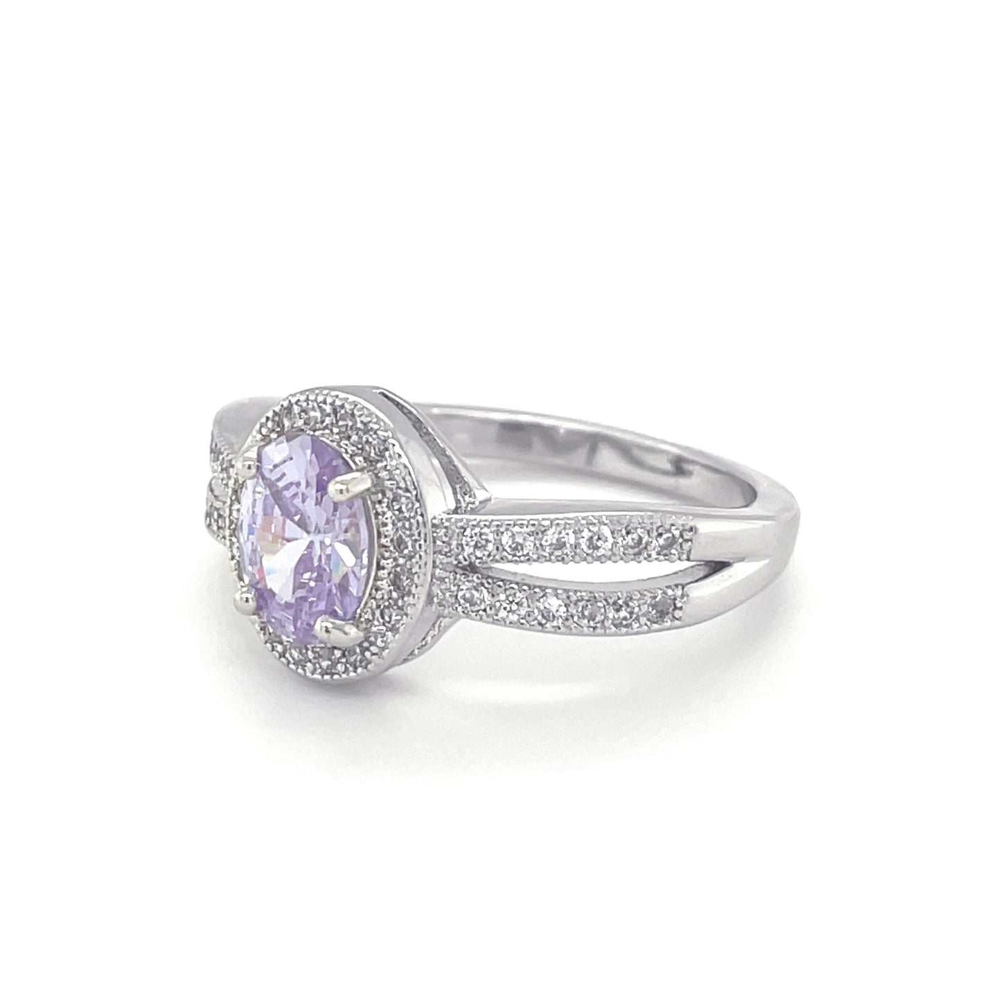 BMR84632CB - Oval Cut Halo - Engagemet Ring