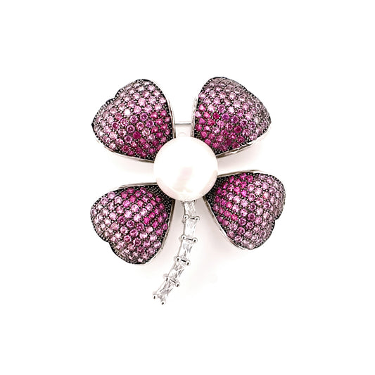 BMC88148 - Big Leaf Grass - Brooch